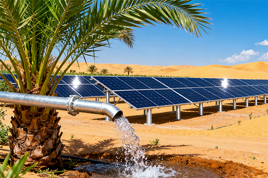 PV500光伏杨水变频器助力沙特